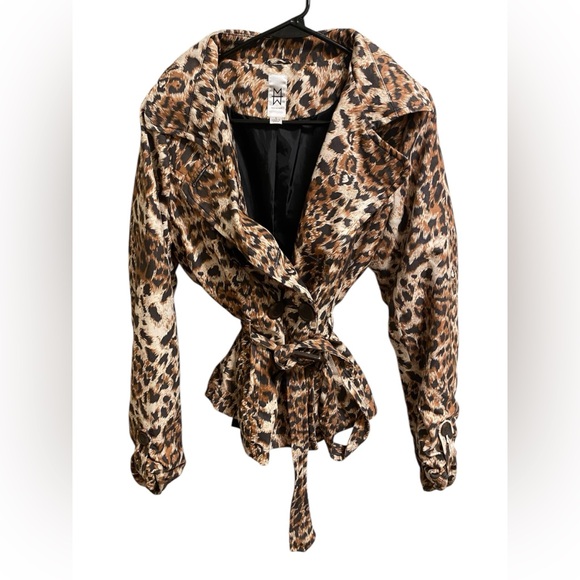 Michael Kors Jackets & Blazers - Marc Bouwer Leopard Print Women's Jacket Size S